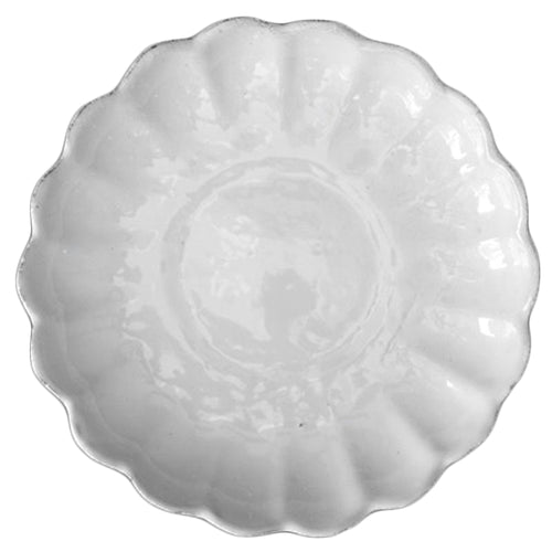John Derian Marguerite Deep Round Platter Add To Cart Grand Plat Creux Details 13" X 10" X 1.6" Black Terra Cotta With White Enameled Glaze Each Item Will Feature Unique Variations Made In Paris Care Dishwasher Safe On A Moderat 2026 Buy Now