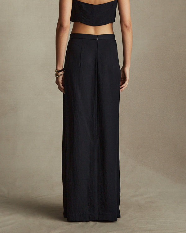 P. Johnson Helena Straight Skirt - Black